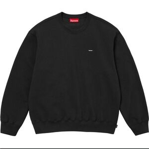 Supreme Classic Washed Black Crewneck Sweater